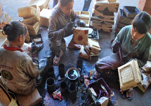 Sekar Madu, Kerajinan Sokasi Batik dari Bangli